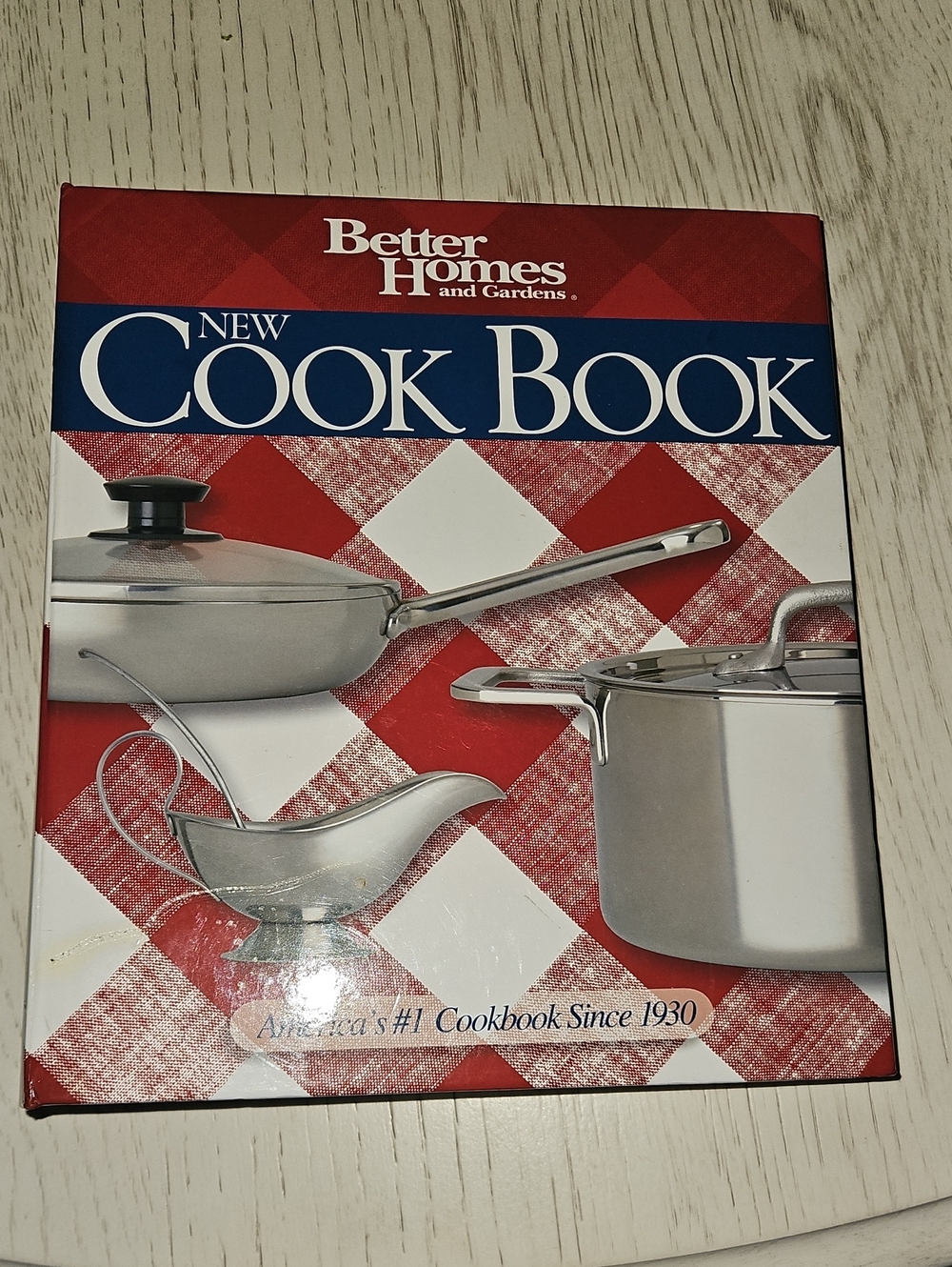 Better Homes And Gardens Red and Blue New Cook Book